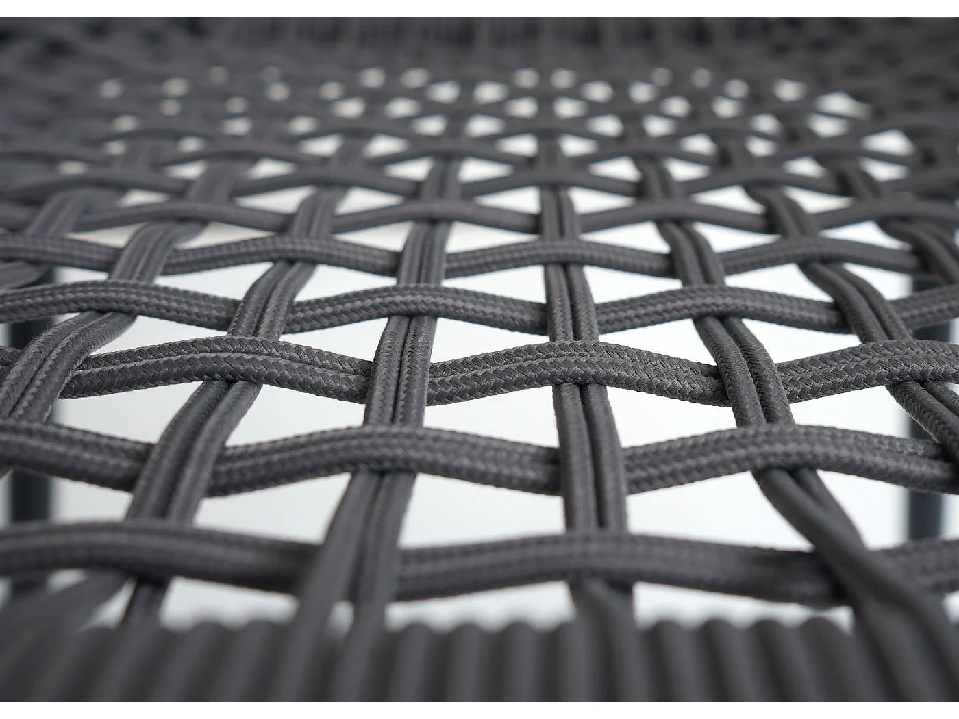 Tuinstoel MCW-O12 (set van 2),  antraciet, hoes taupe