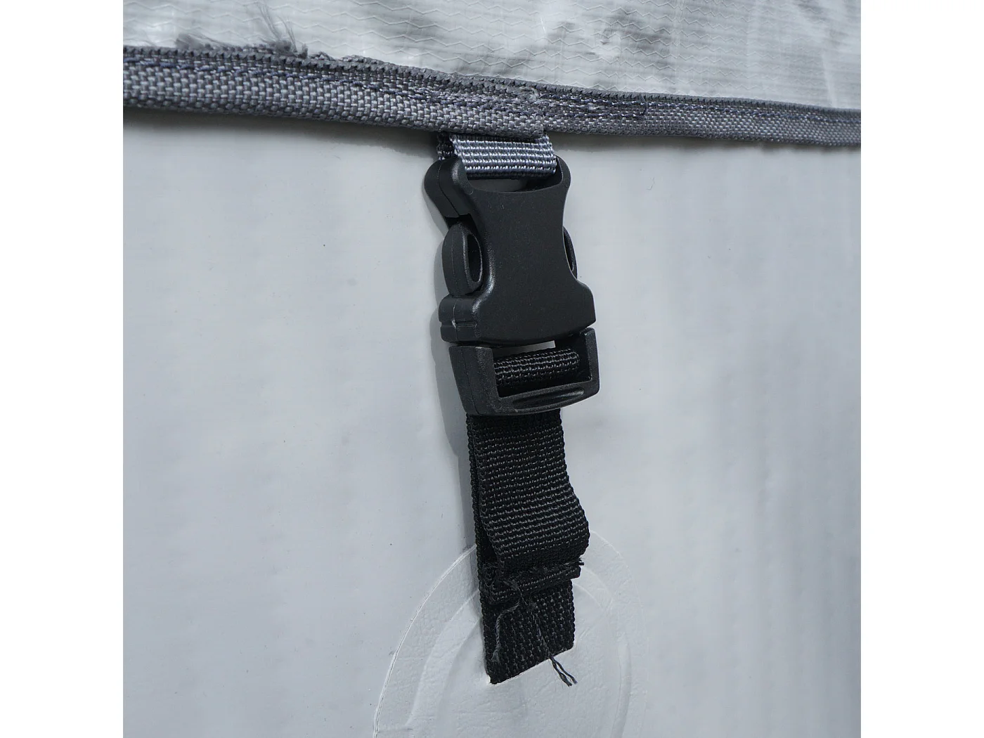 Whirlpool MCW-N97, Ersatz-Pool 6 Personen, In-/Outdoor aufblasbar PVC laminiert, eckig 198cm, grau-blau