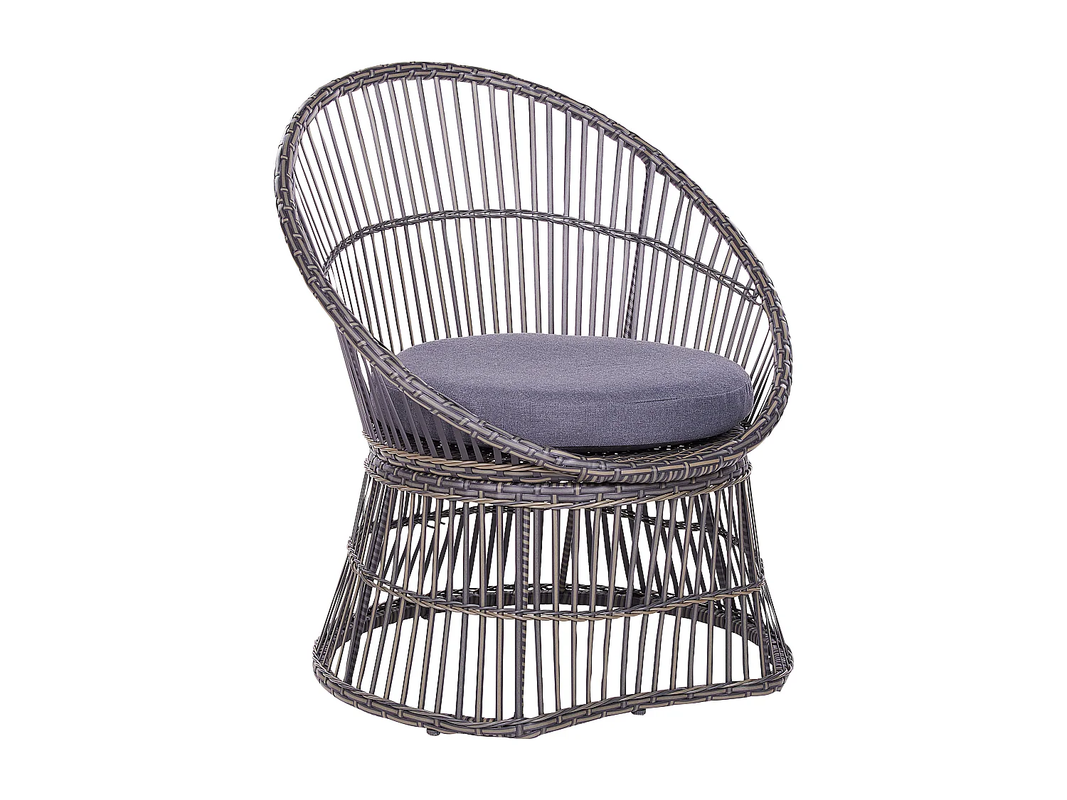 Ensemble pour bistro avec coussins MESYNA Taupe