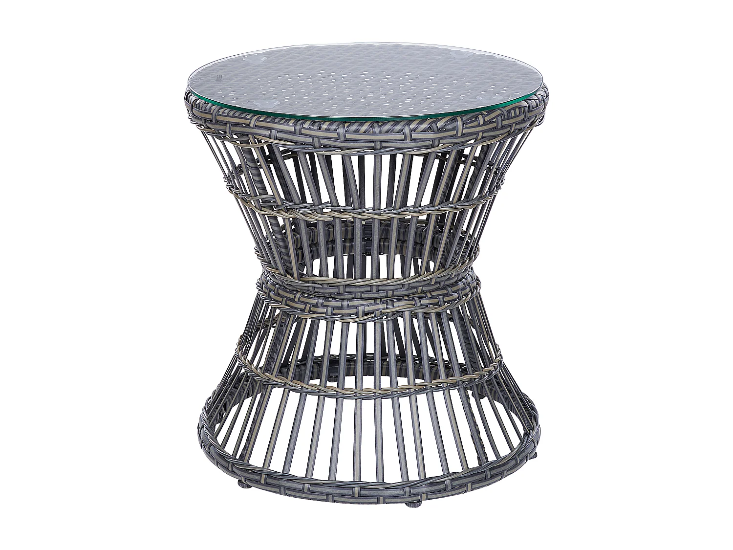 Ensemble pour bistro avec coussins MESYNA Taupe