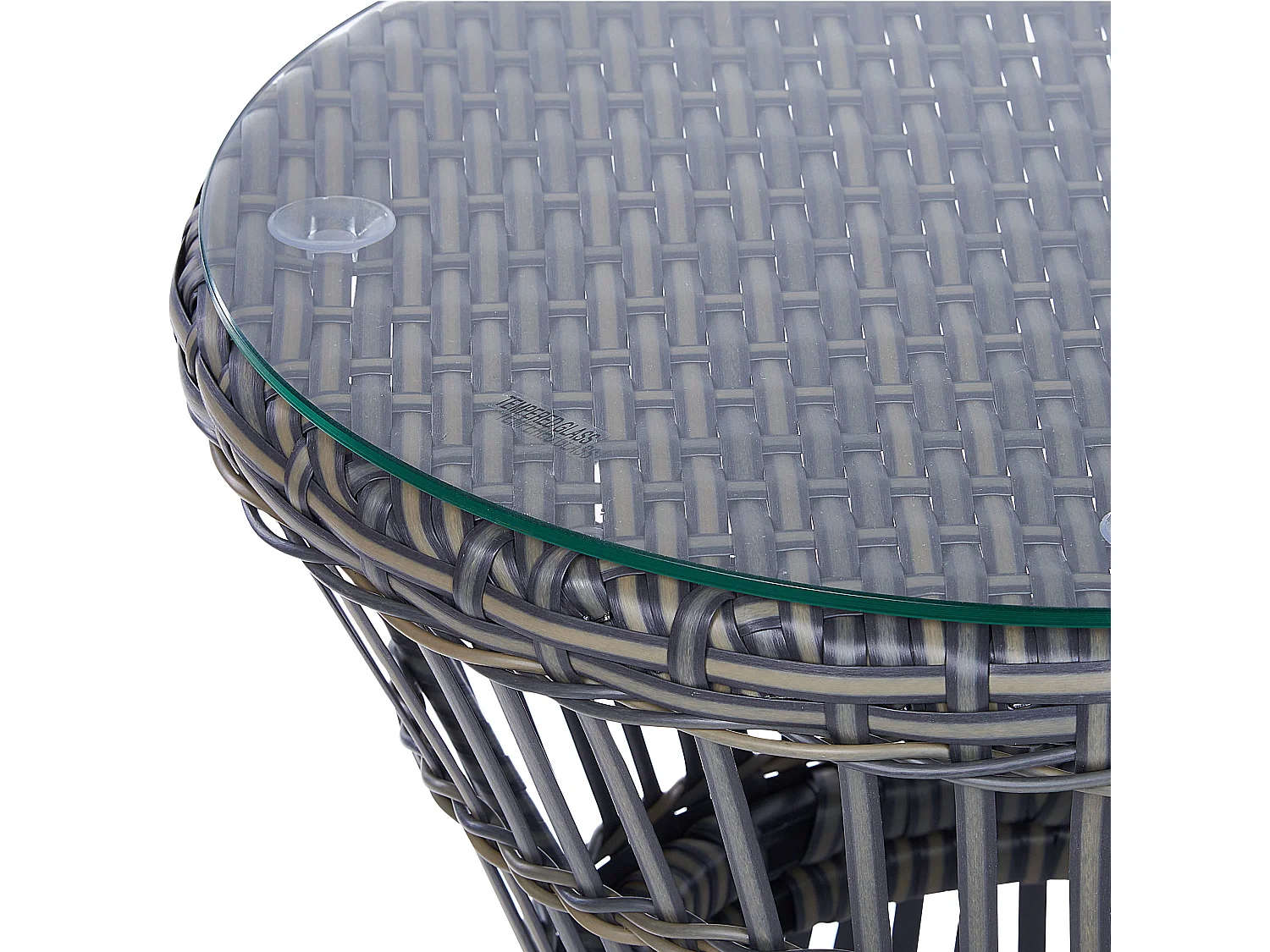 Ensemble pour bistro avec coussins MESYNA Taupe