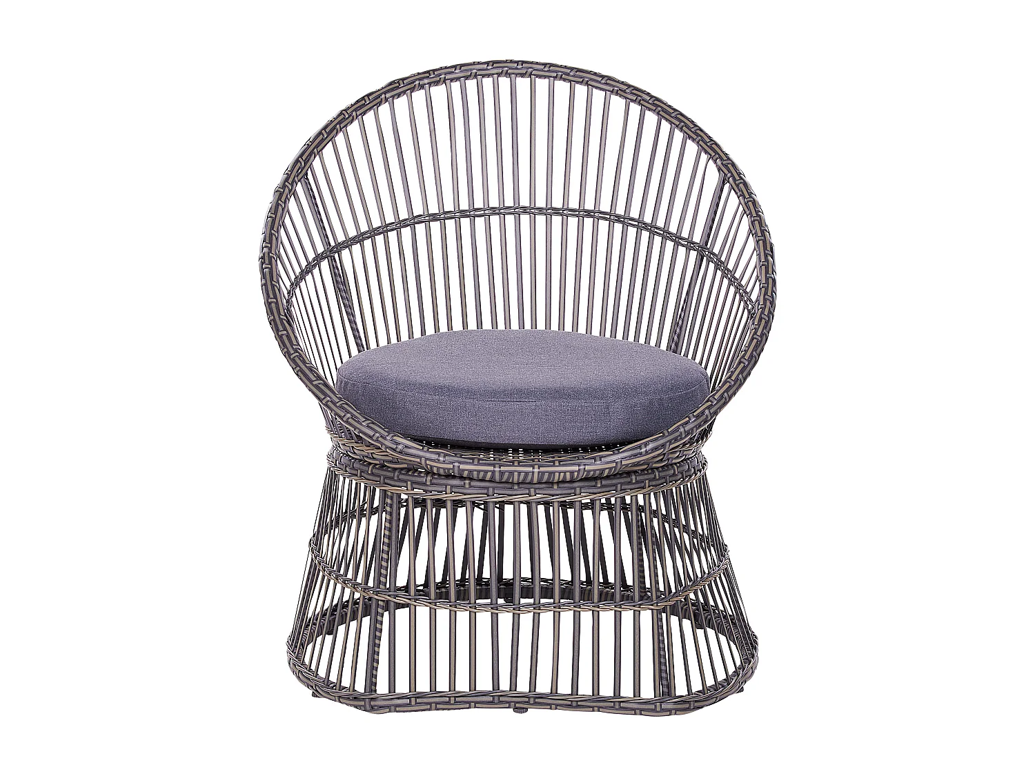 Ensemble bistrot avec coussins MESYNA Taupe