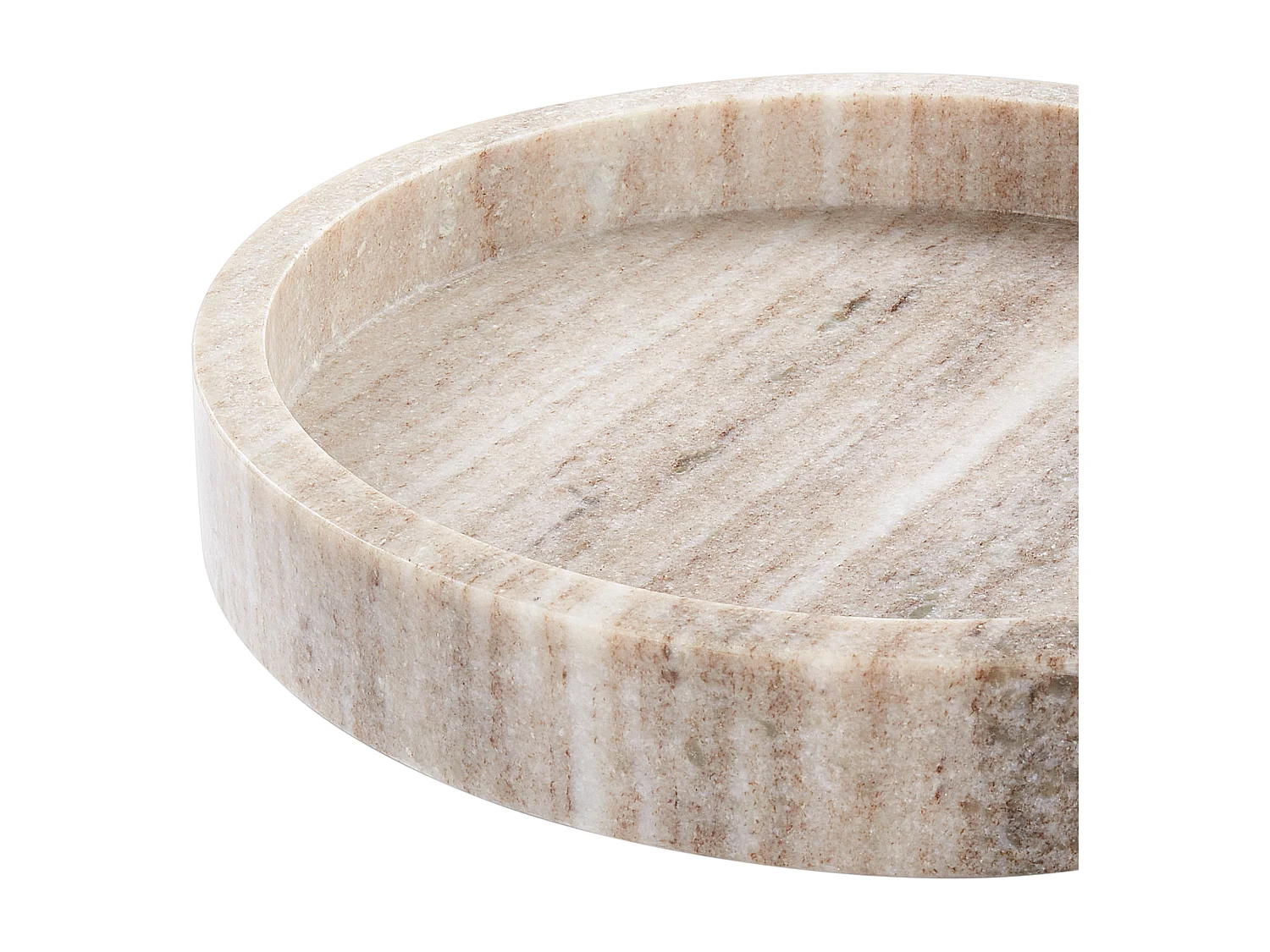 Plateau décoratif ITEA Pierre Marbre beige