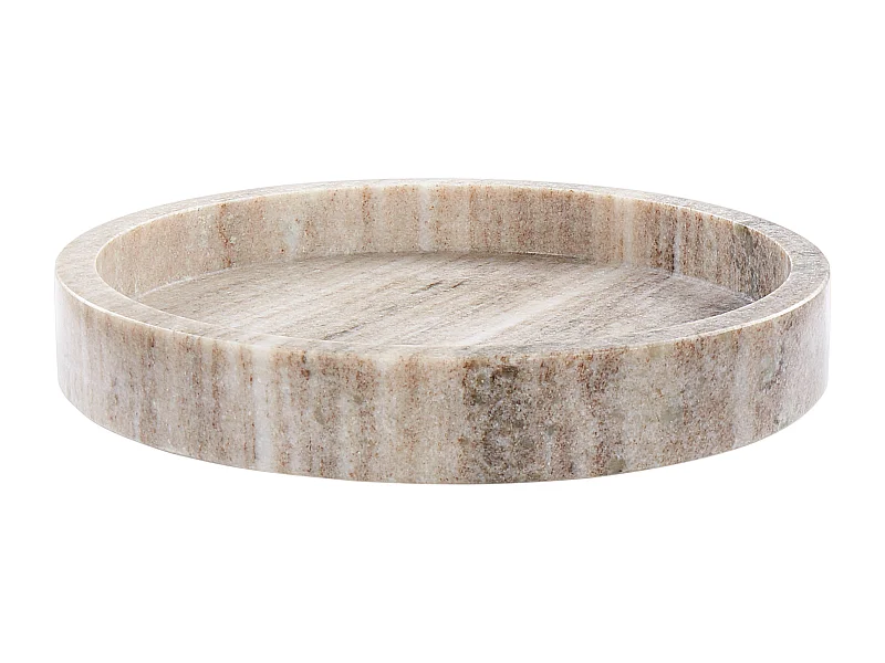 Plateau décoratif ITEA Pierre Marbre beige