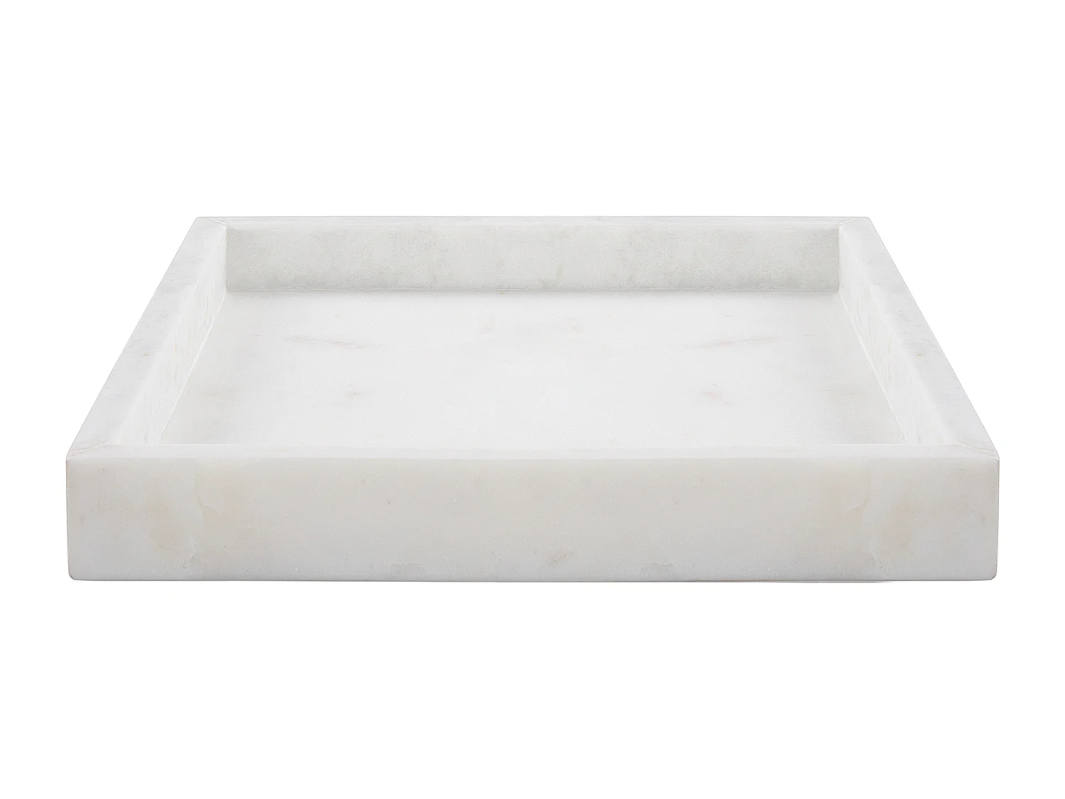 Plateau décoratif KATERINI Pierre Marbre blanc