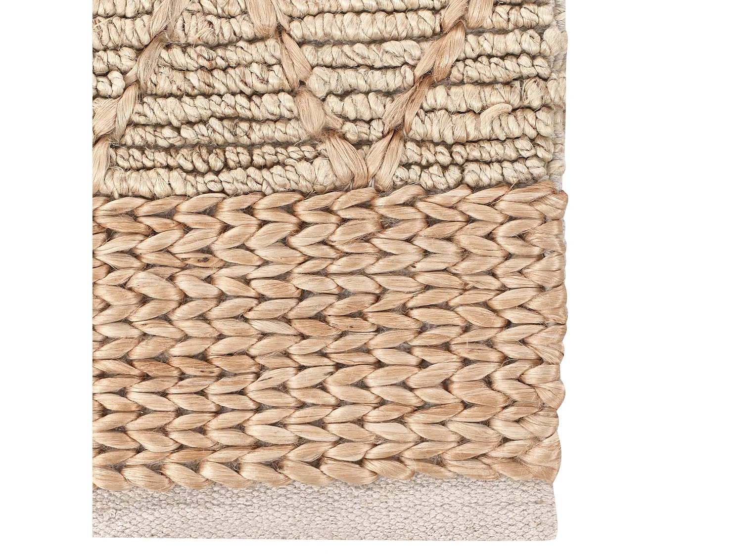 Teppich TELLIKAYA 200 x 300 cm Jute Beige