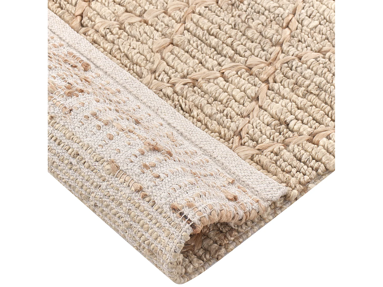 Teppich TELLIKAYA 200 x 300 cm Jute Beige
