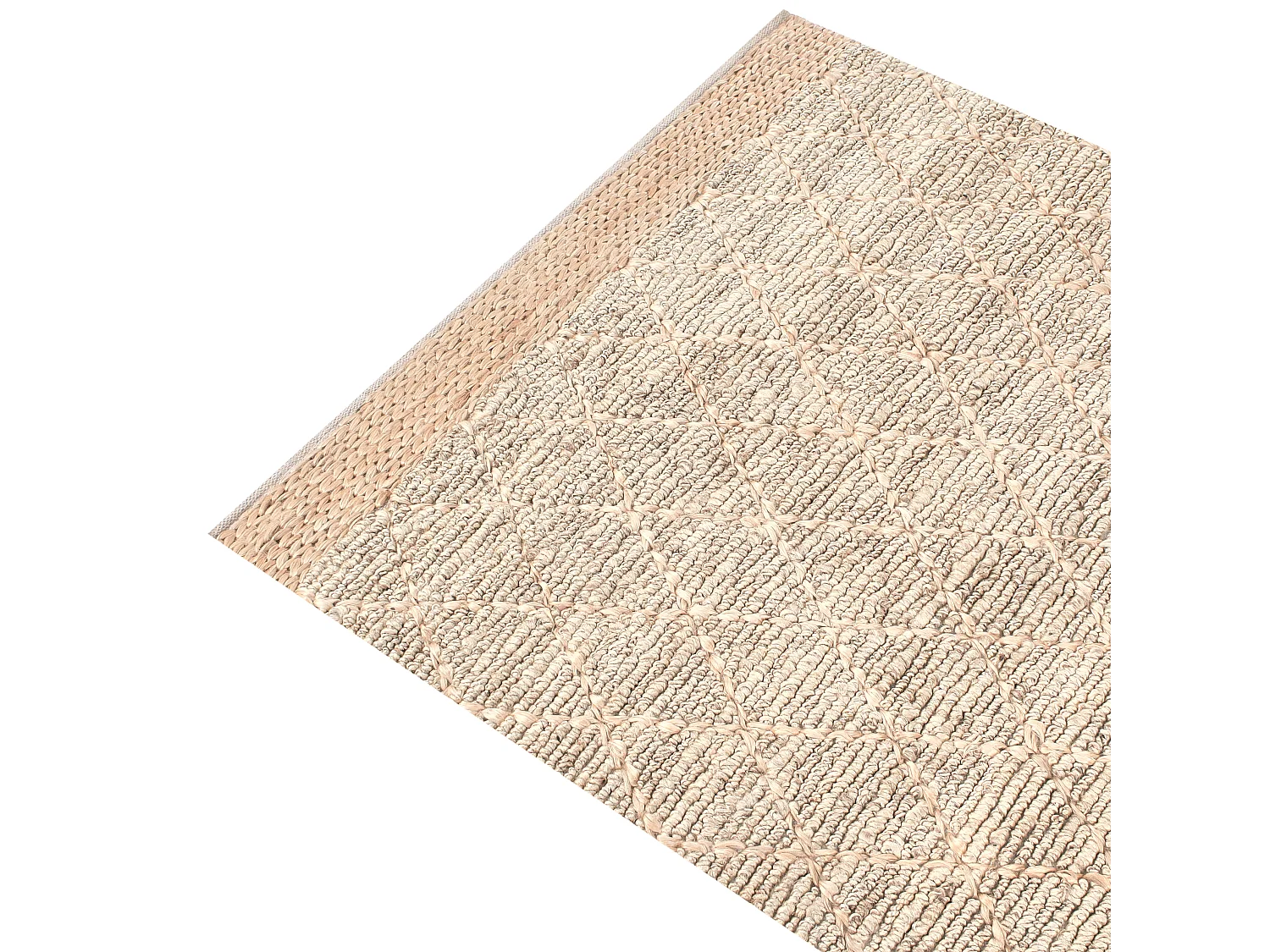 Tapis TELLIKAYA Beige 200 x 300 cm Jute