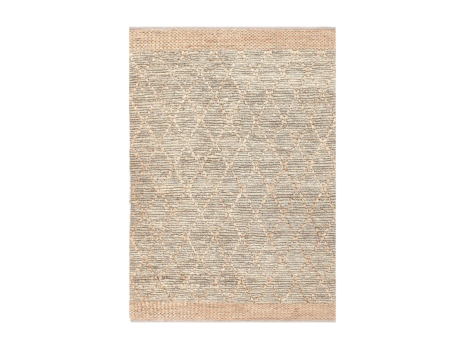 Tapis TELLIKAYA Beige 160 x 230 cm Jute