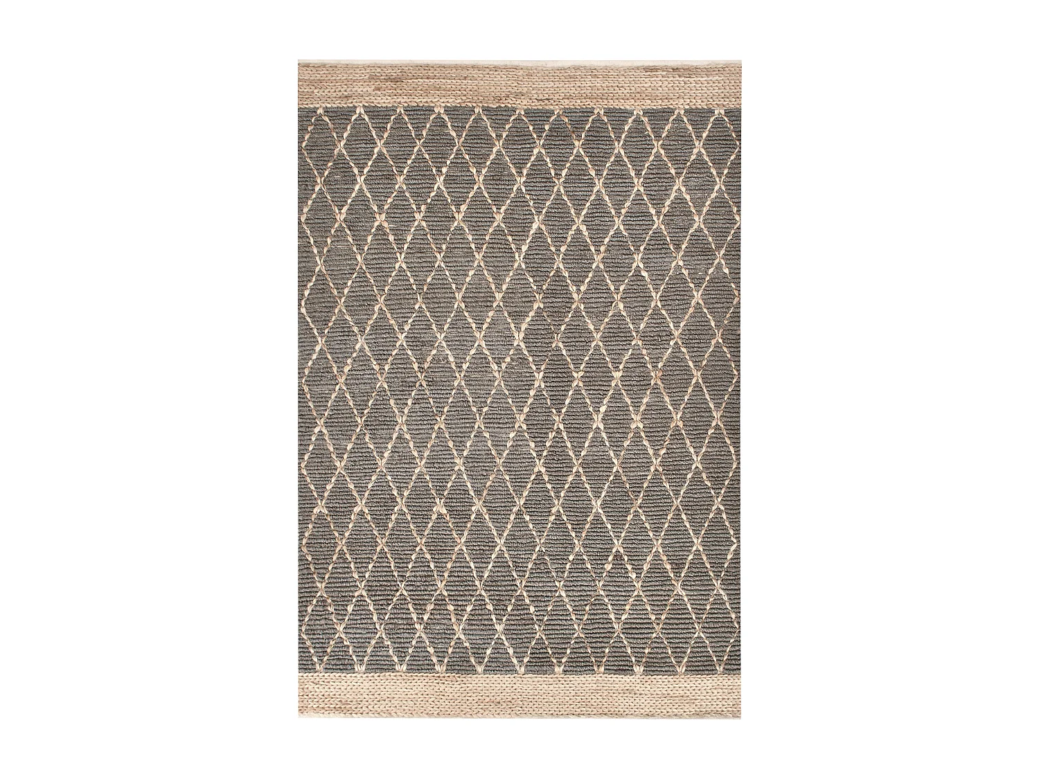 Tapis TELLIKAYA Gris 200 x 300 cm Jute
