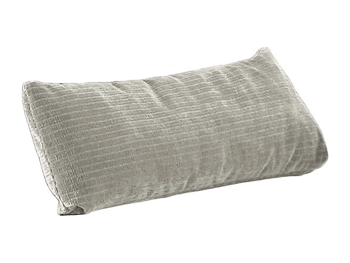 Coussin rénal - argent Velours côtelé - SEPHI