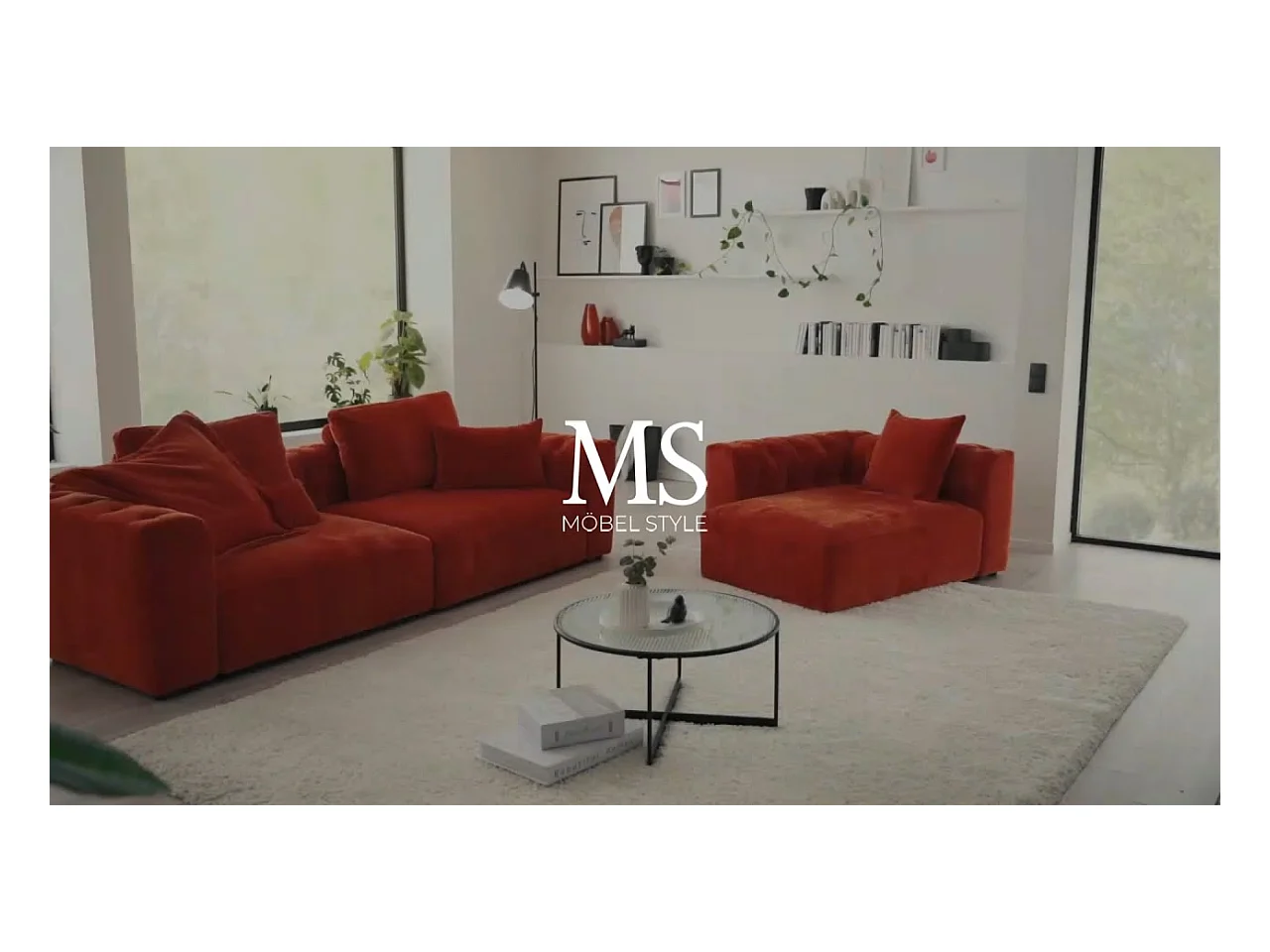 Coussin rénal - Rouge Velours côtelé - SEPHI