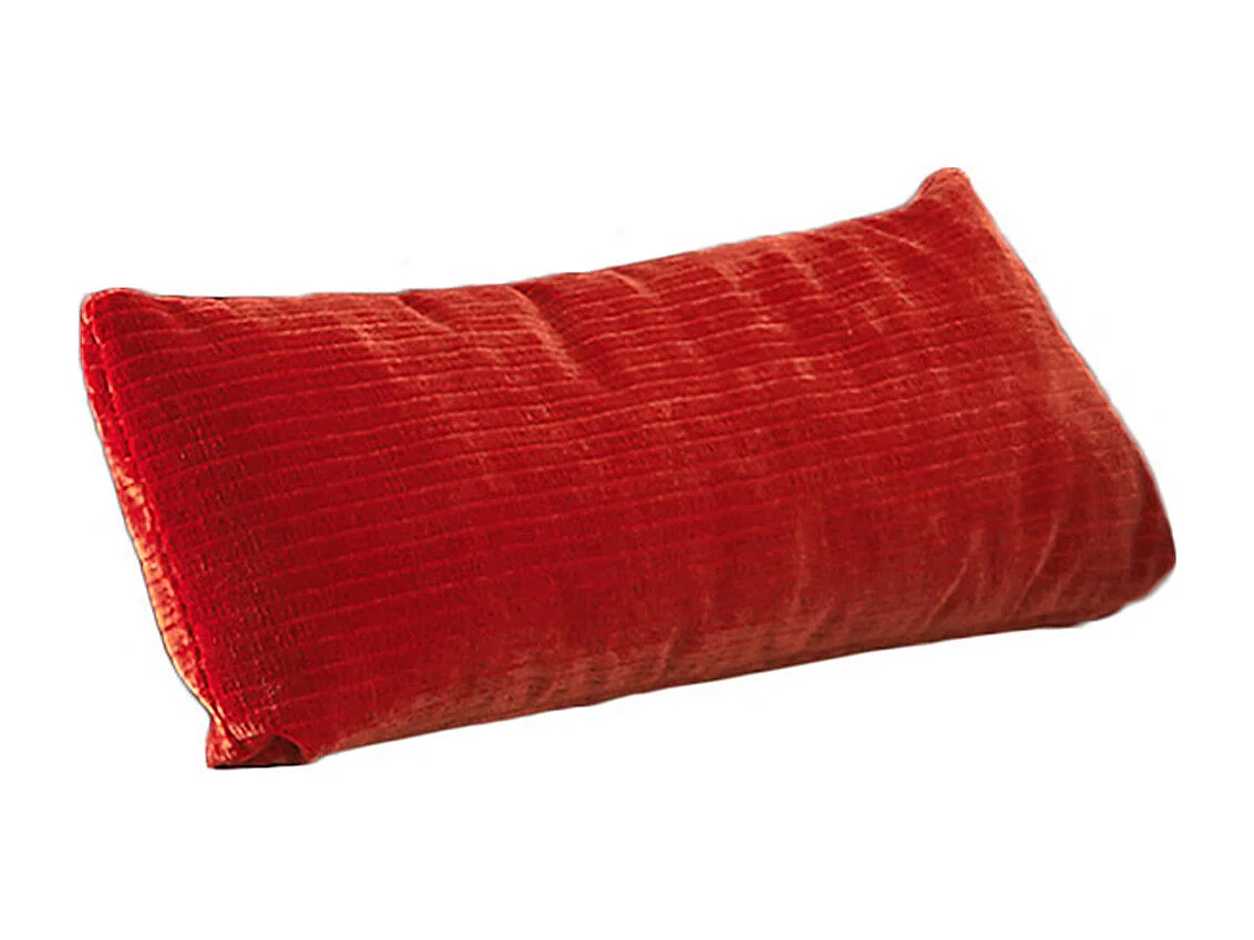 Coussin rénal - Rouge Velours côtelé - SEPHI