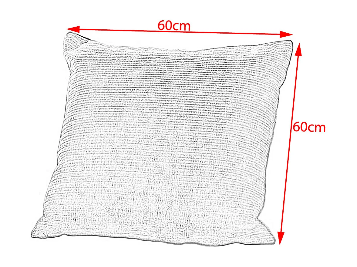 Almohada puntiaguda - Gris Pana - SEPHI