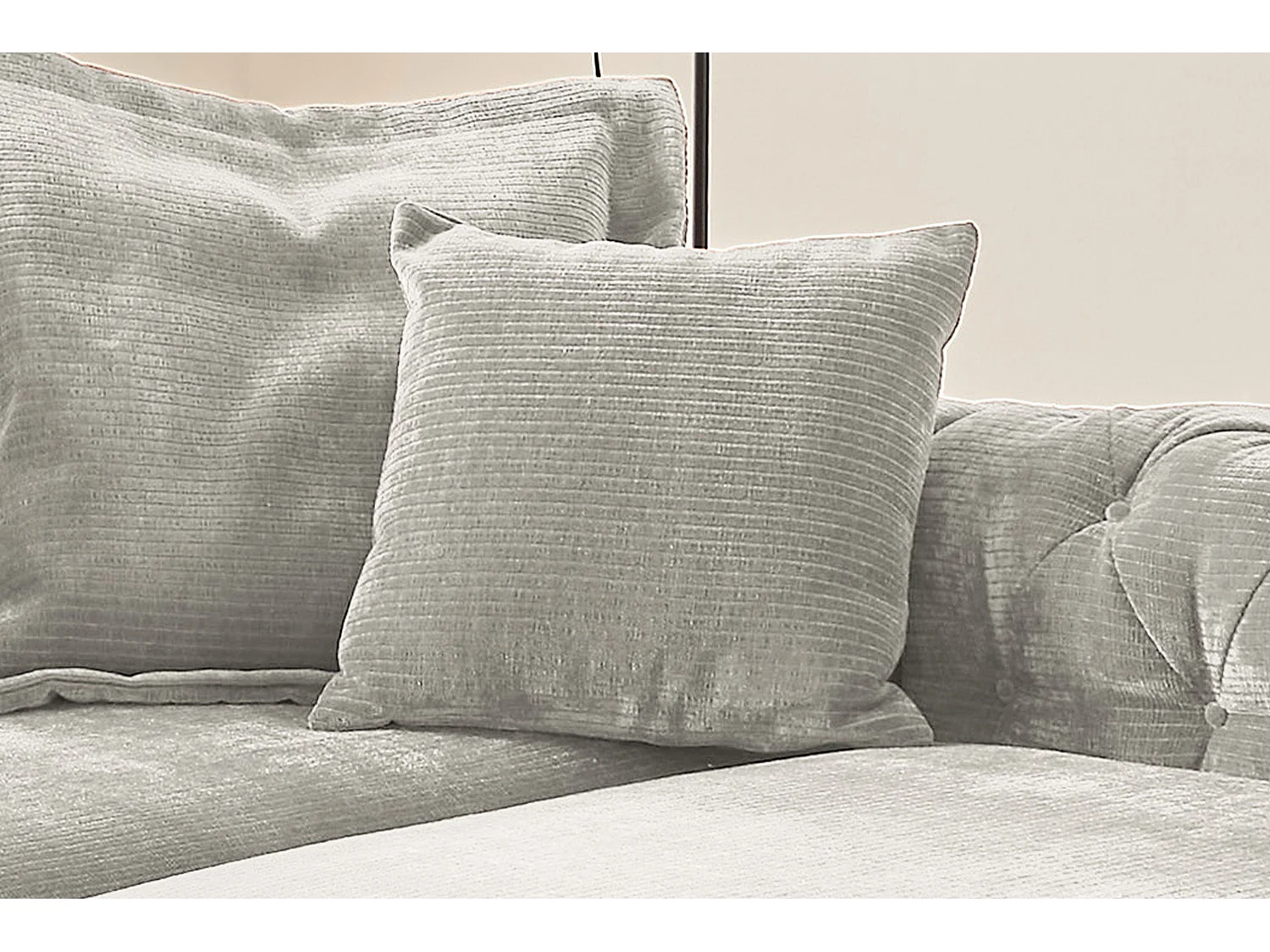 Almohada puntiaguda - plata Pana - SEPHI