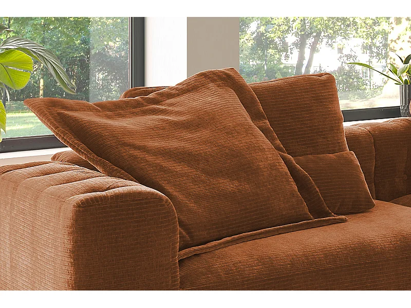 Flatterkissen - Rotbraun Cord - SEPHI