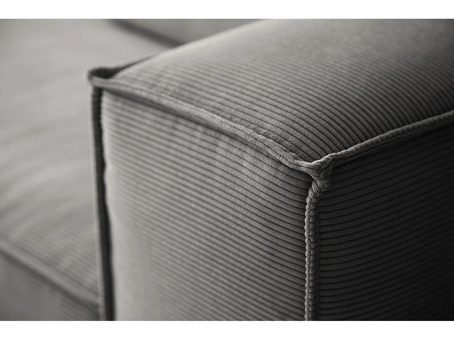 Divano - antracite Velluto a coste - CARMO