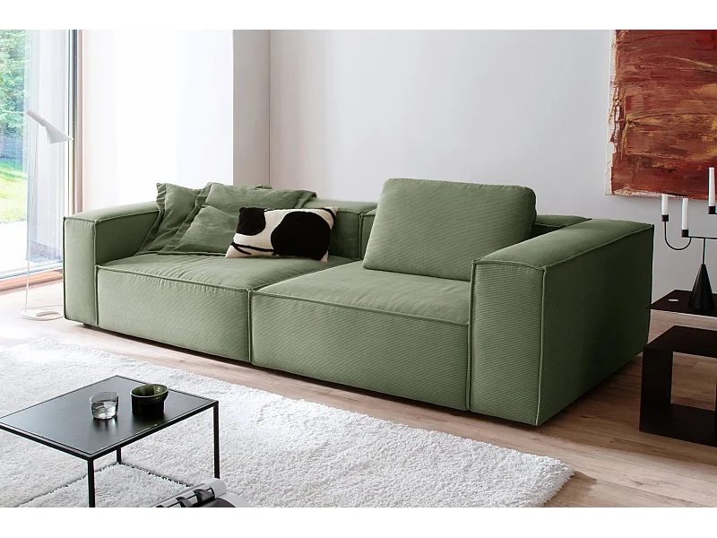 Sofa - Grün Cord - CARMO