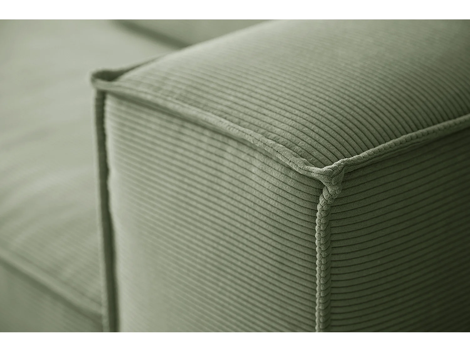 Canapé - Vert Velours côtelé - CARMO