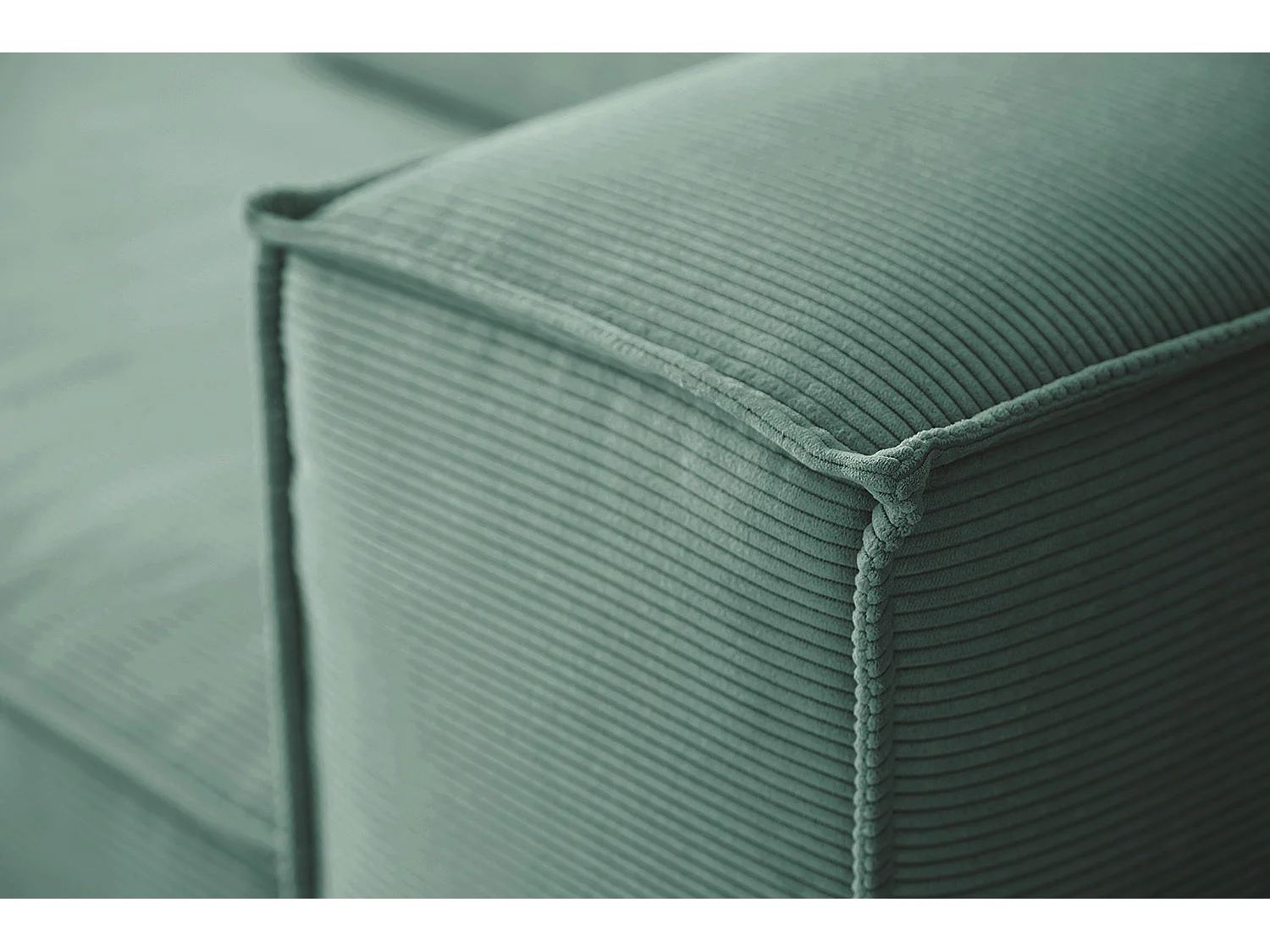 Sofa - Smaragdgrün Cord - CARMO