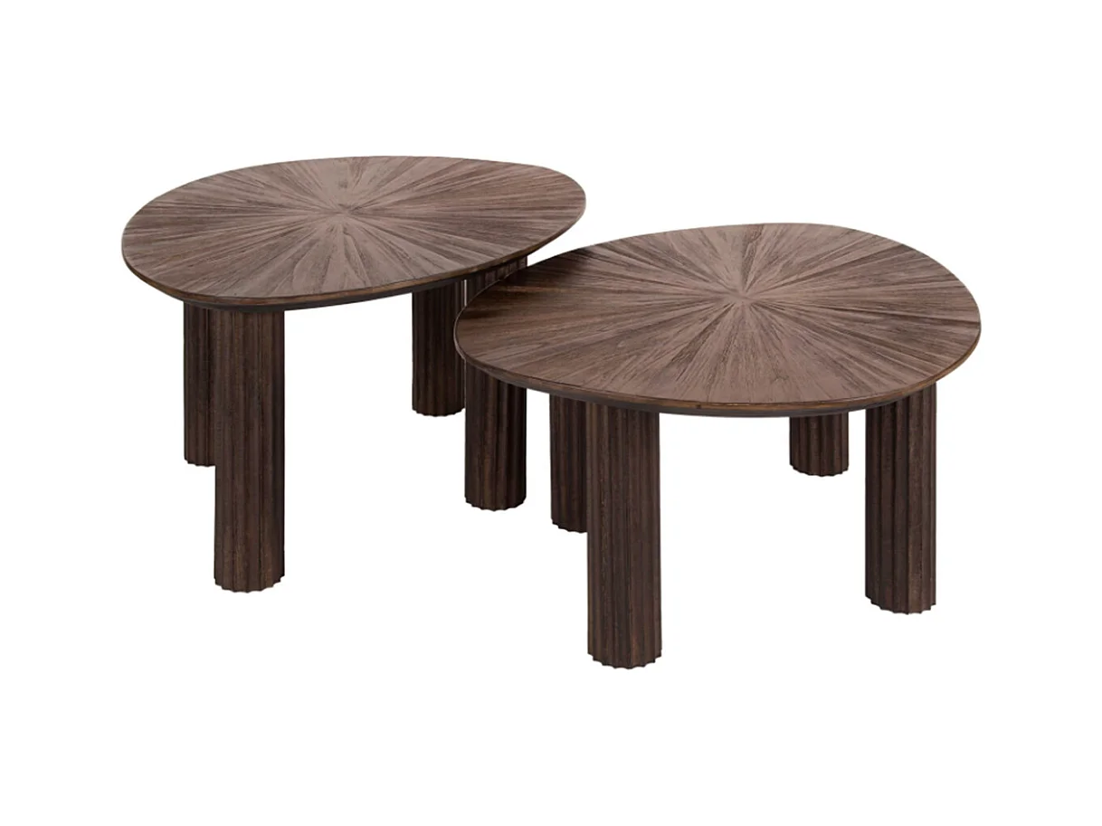 Set - marron Bois - 60 x 50 cm - INKA