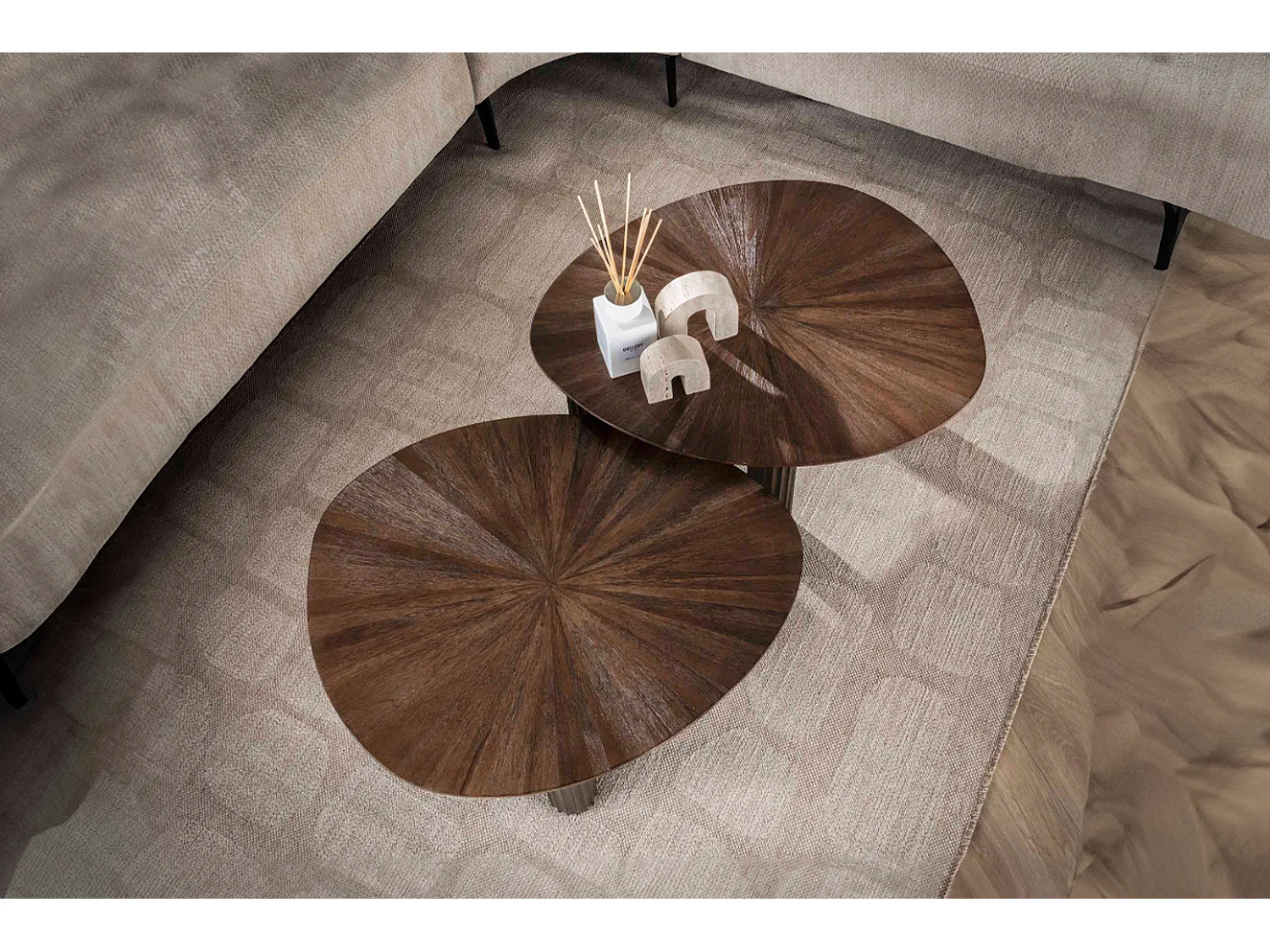 Set - marrón Madera - 60 x 50 cm - INKA