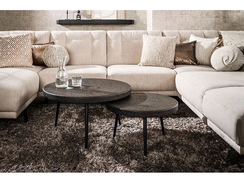 Set - bronce metal - 74 x 74 cm - ANTAS