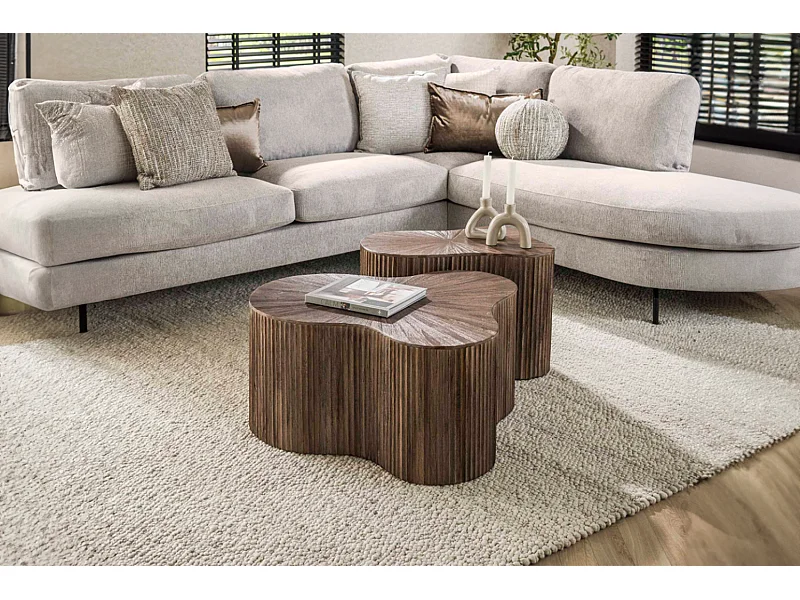 Set - marron Bois - 77 x 60 cm - INKA