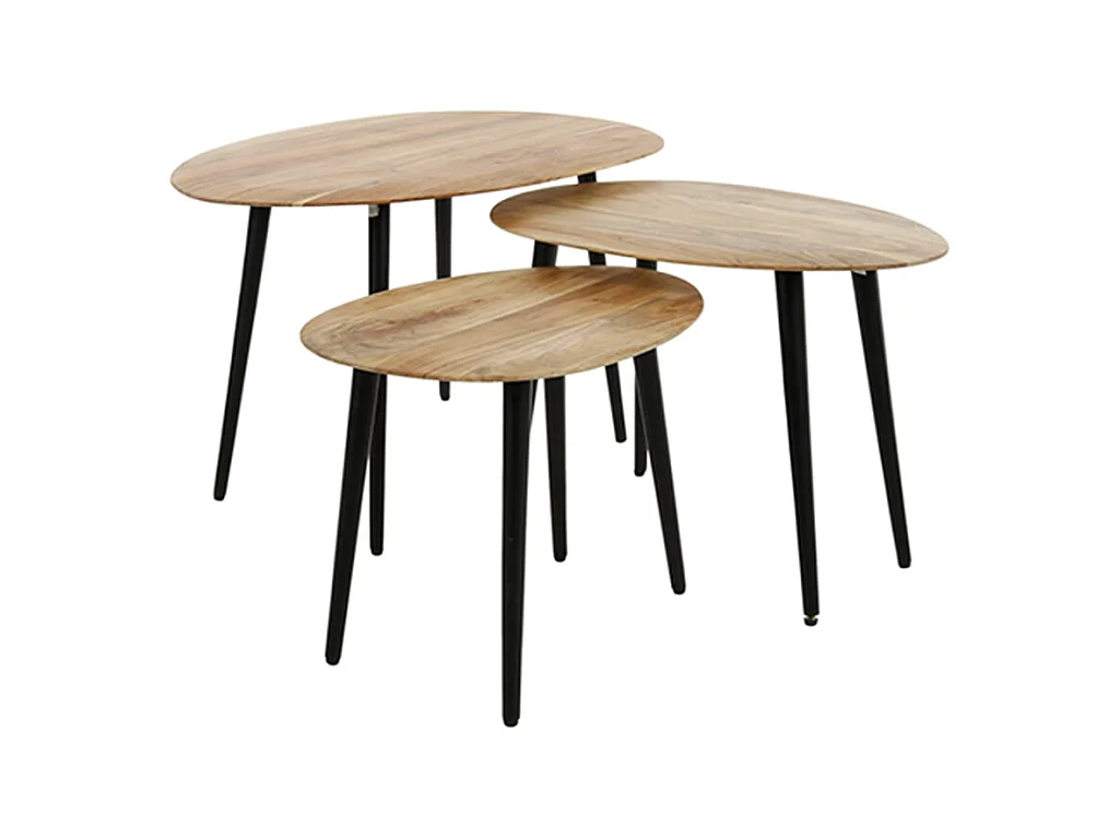 Set - marron Bois - 90 x 55 cm - PALINA