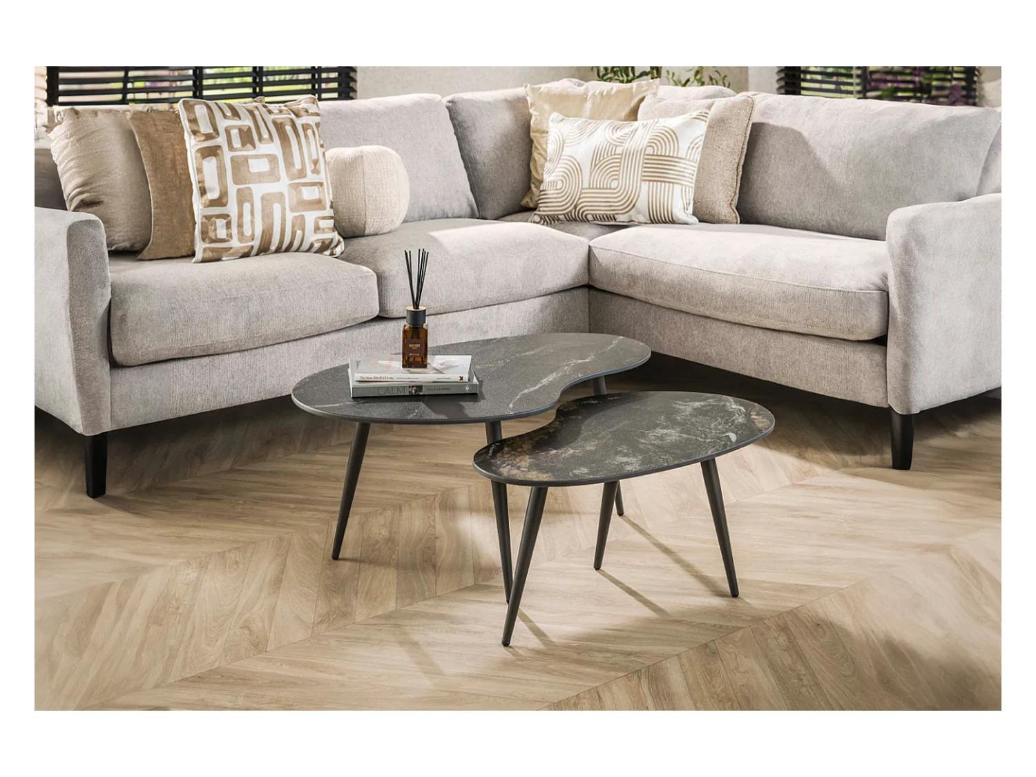 Set - Nero ceramica - 91 x 55 cm - PONTE