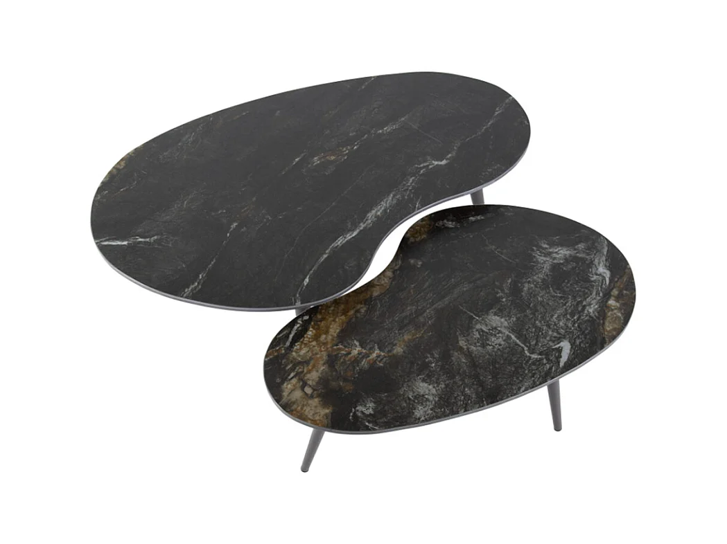 Set - Nero ceramica - 91 x 55 cm - PONTE