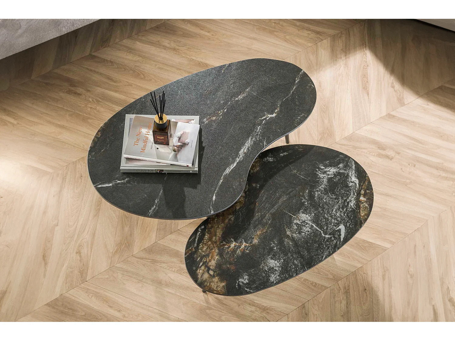 Set - Noir céramique - 91 x 55 cm - PONTE