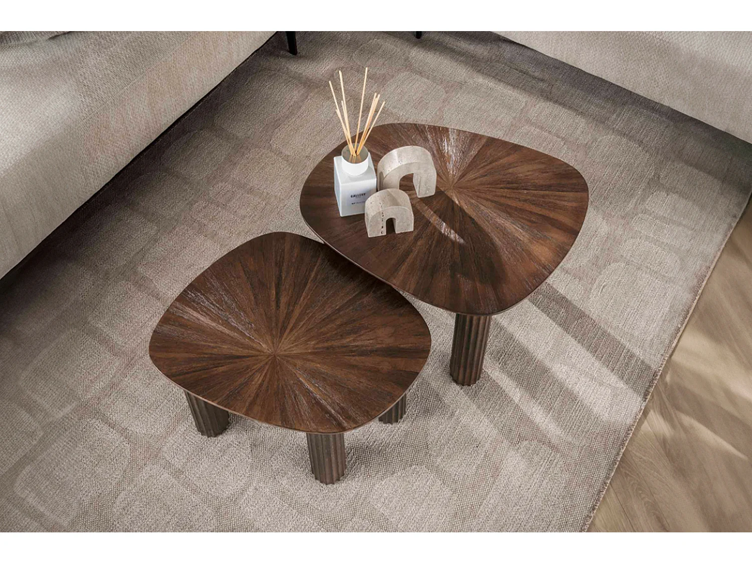 Set - marrone Legno - 76 x 61 cm - INKA