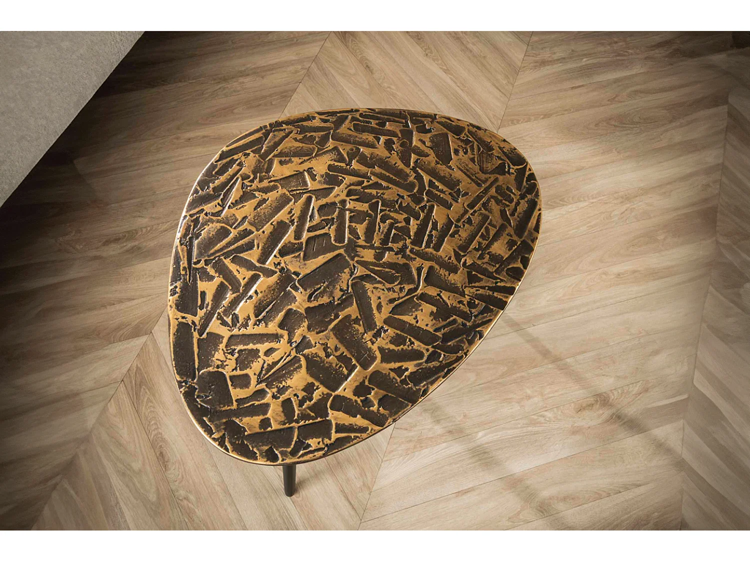 Set - multicolore métal - 80 x 60 cm - YATA