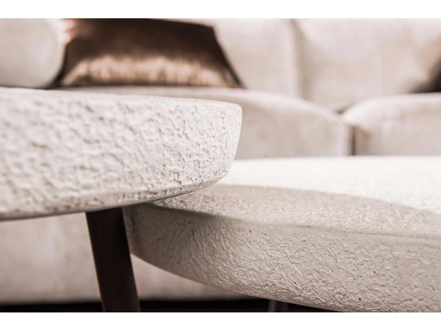 Set - bianco Marmo - 70 x 70 cm - BRAZOS