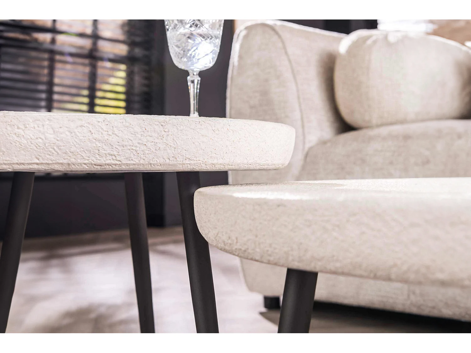 Set - bianco Marmo - 70 x 70 cm - BRAZOS