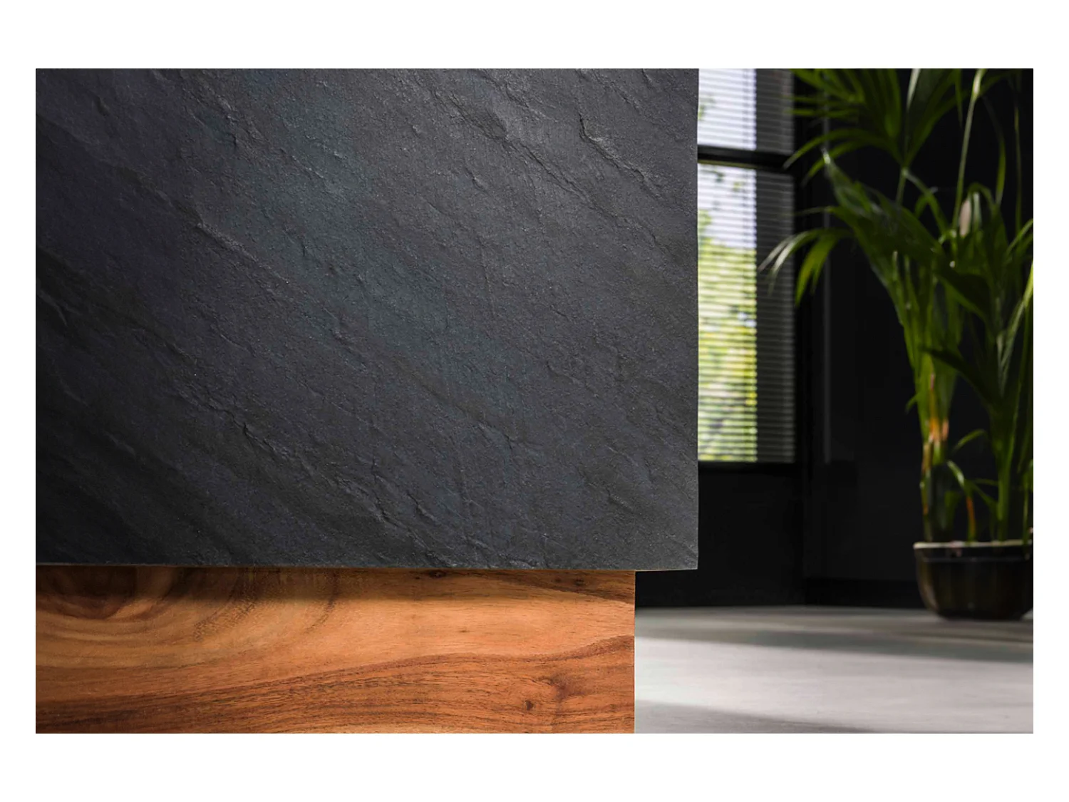 Set - Noir pierre - 58 x 58 cm - NOME