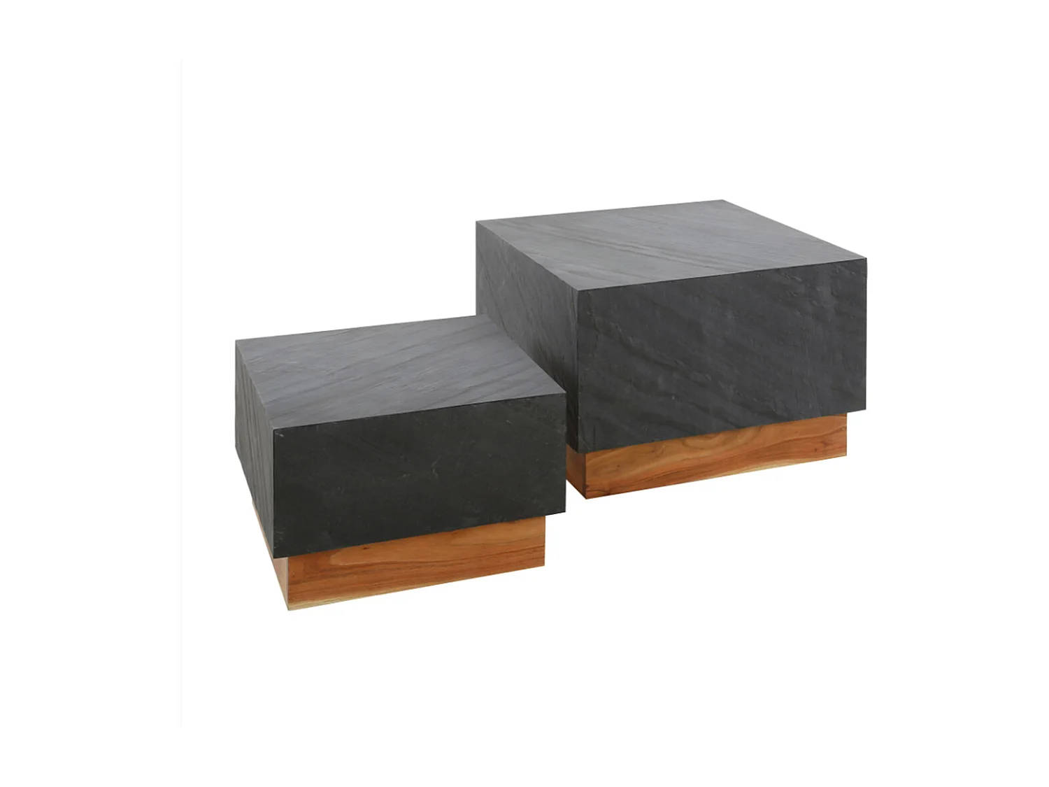 Set - Noir pierre - 58 x 58 cm - NOME