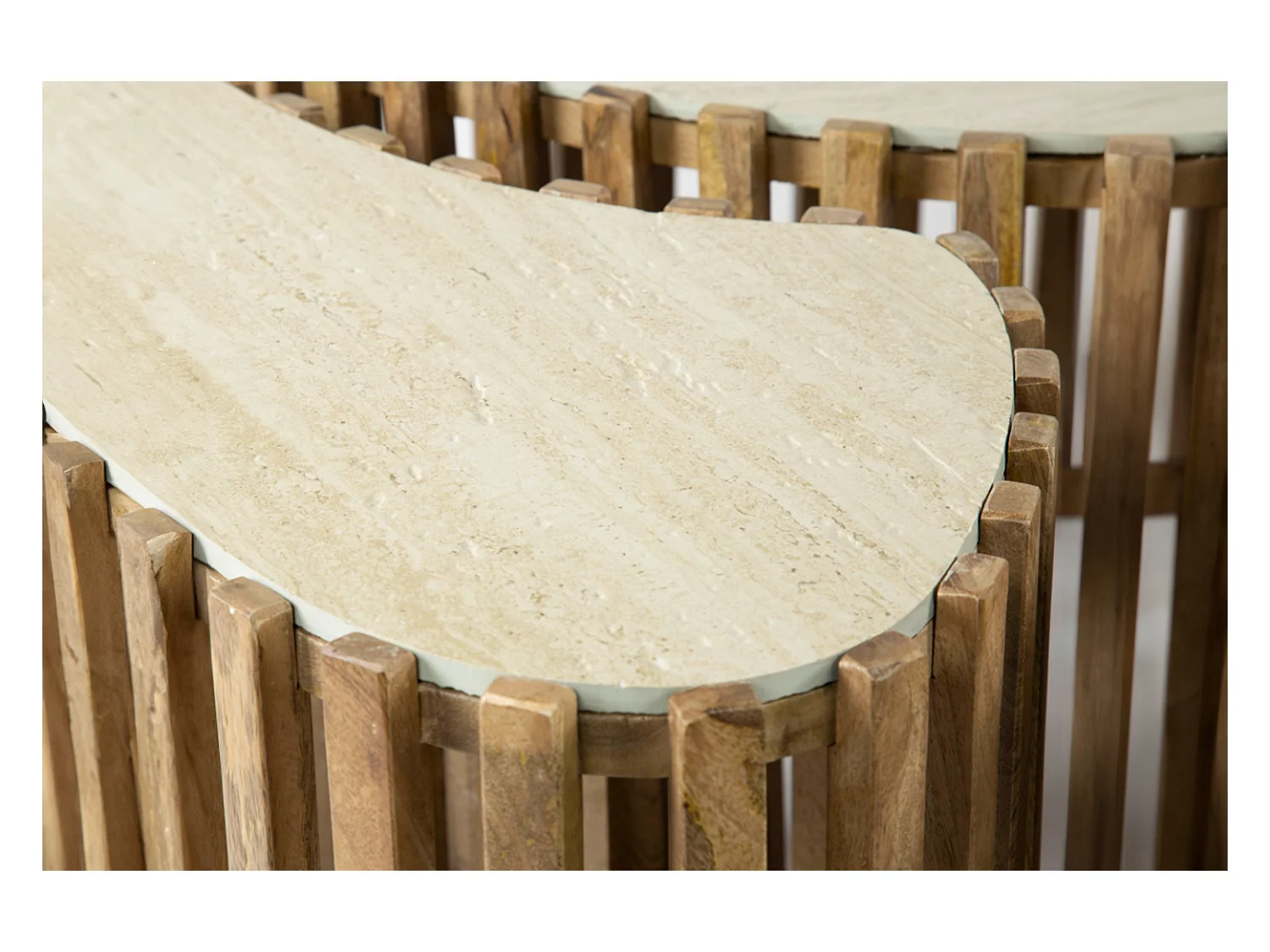 Set - bianco ceramica - 90 x 52 cm - LIMAY