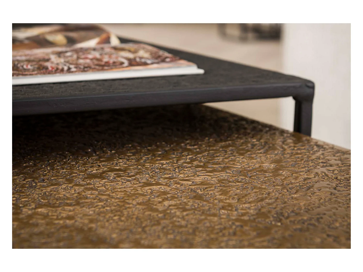 Set - multicolore métal - 90 x 60 cm - ABUNA