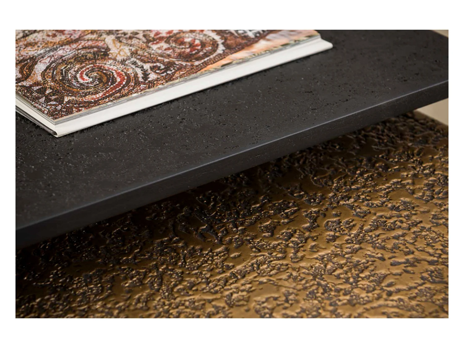 Set - multicolore métal - 90 x 60 cm - ABUNA