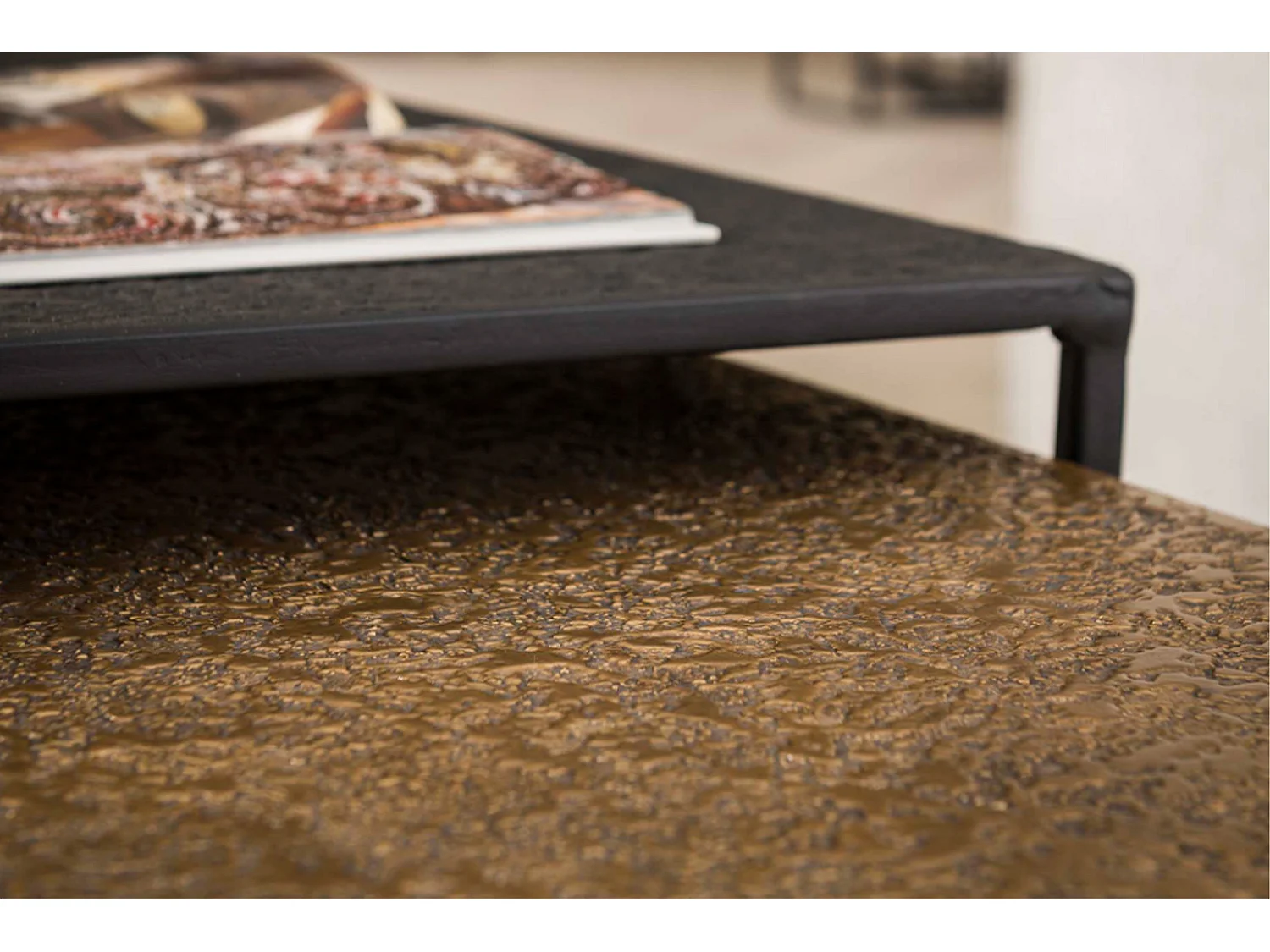 Set - multicolore metallo - 90 x 60 cm - ABUNA