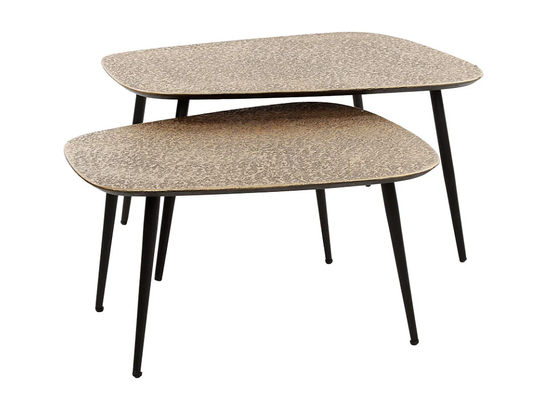 Set - bronzo metallo - 80 x 70 cm - LAUCA