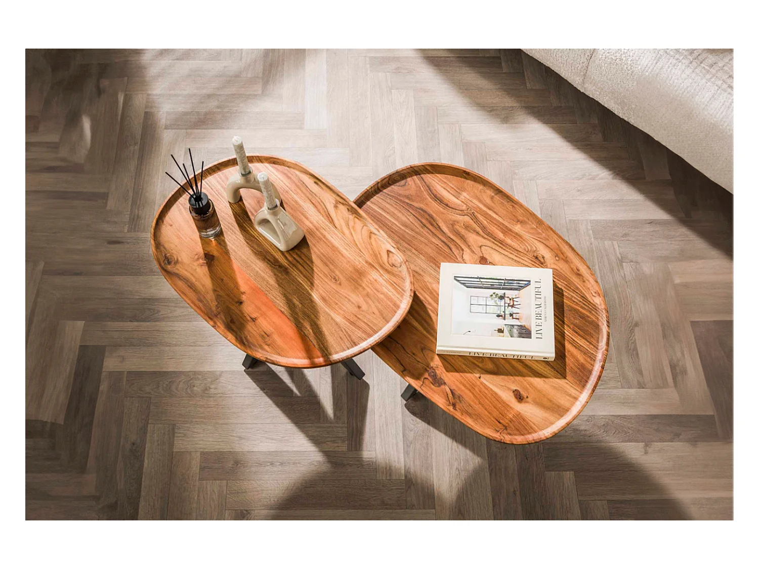 Set - marron Bois - 70 x 48 cm - RUBY