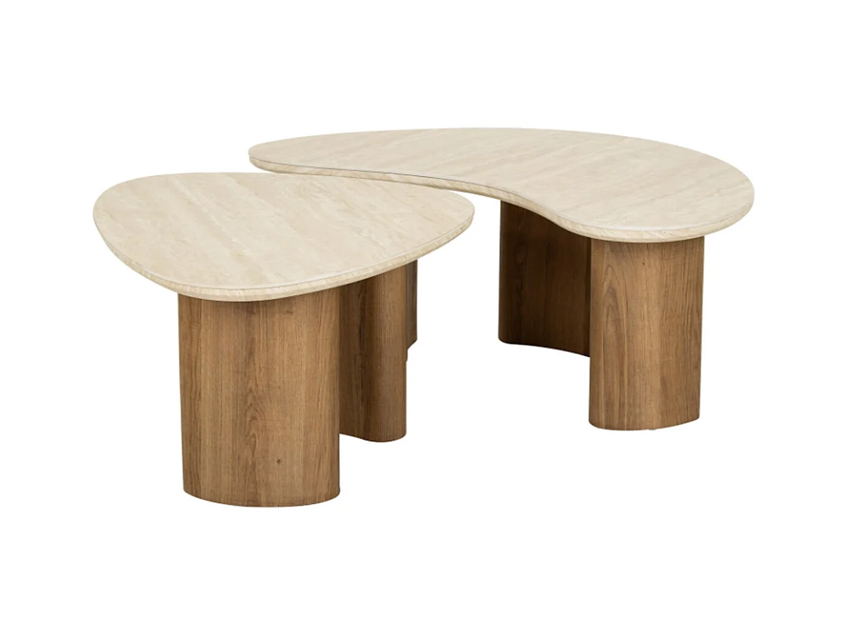 Set - bianco ceramica - 88 x 44 cm - PRETO