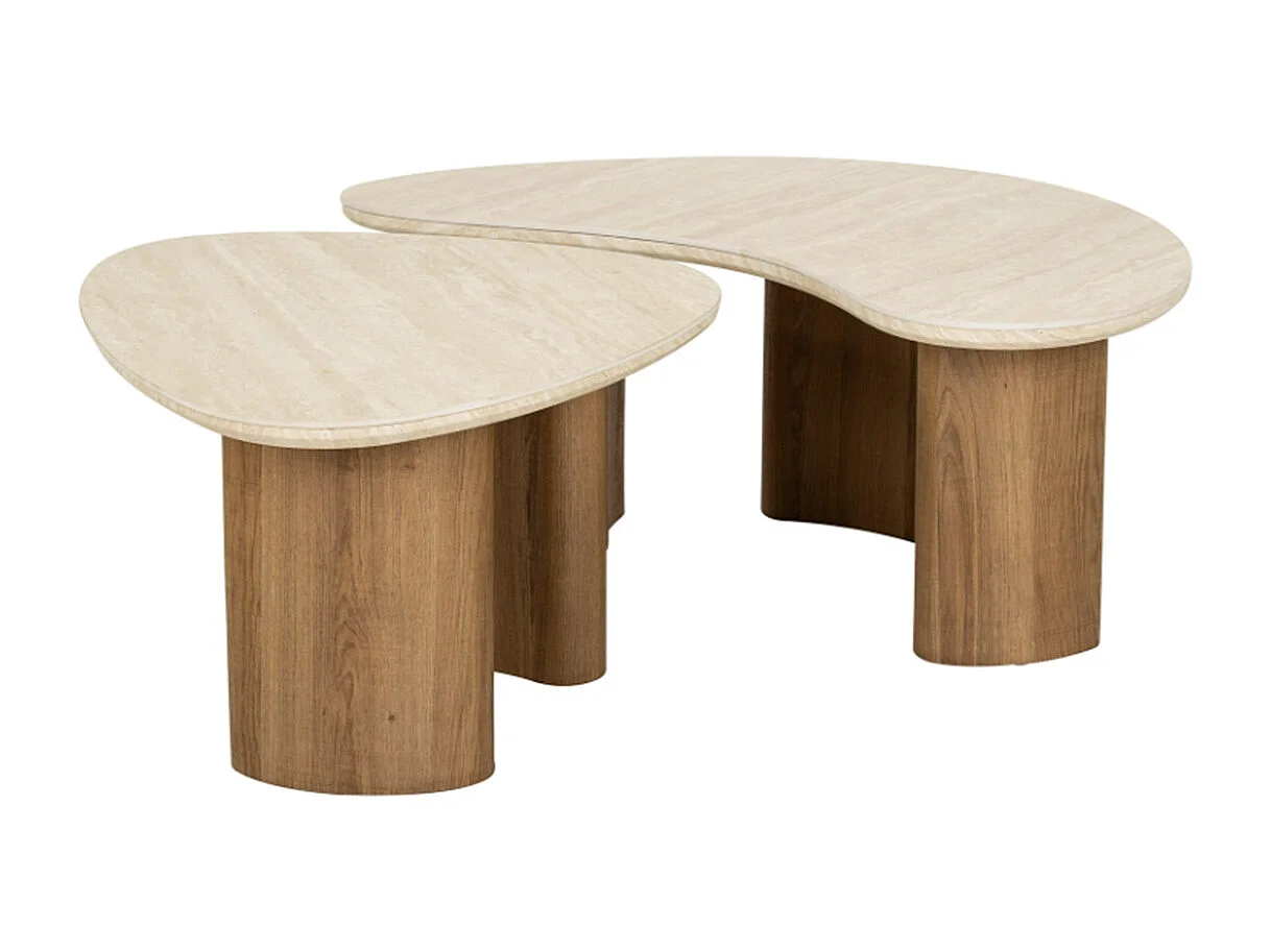 Set - bianco ceramica - 88 x 44 cm - PRETO