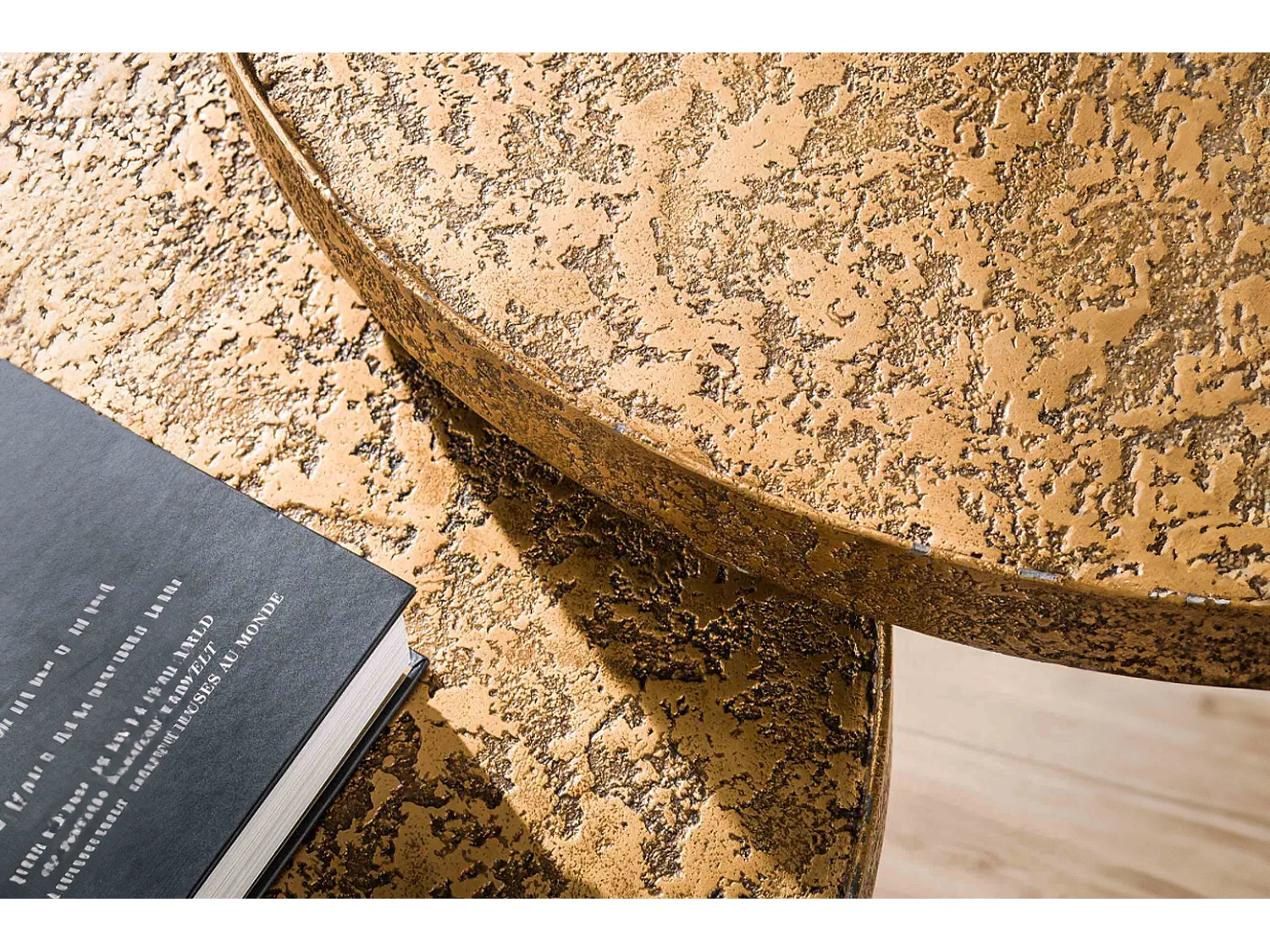 Set - bronzo metallo - 74 x 74 cm - ARINOS