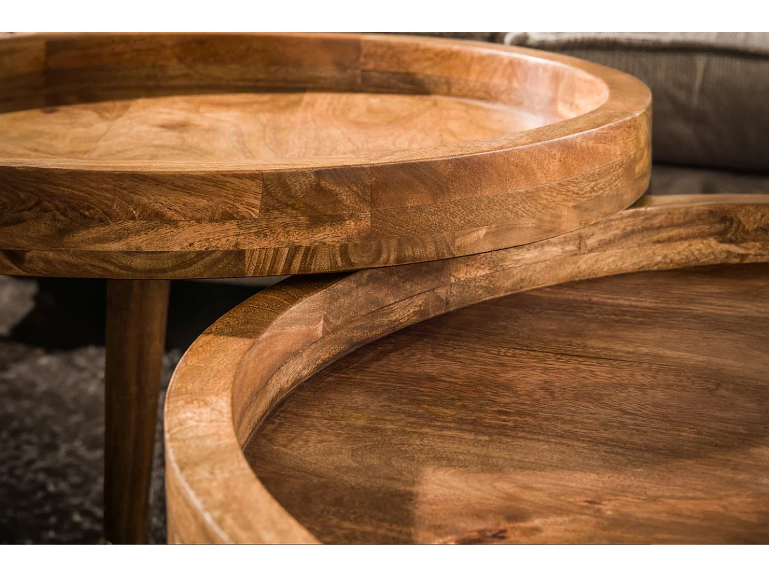 Set - marrone Legno - 80 x 80 cm - FLORA