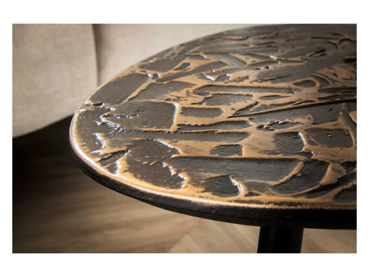 Set - multicolore métal - 62 x 51 cm - YATA