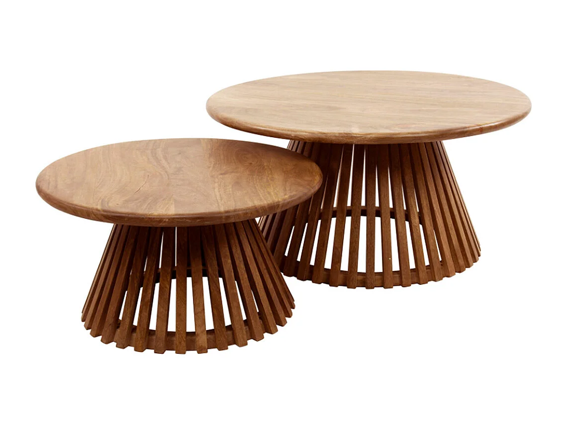 Set - marrone Legno - 80 x 80 cm - LANI